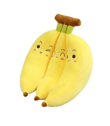 عروسک پولیشی موز سه تایی بزرگ کد: 204-69 | |55002526