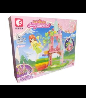 لگو 134 قطعه پله های رنگین کمانی S کد: 1825 | S |55002697