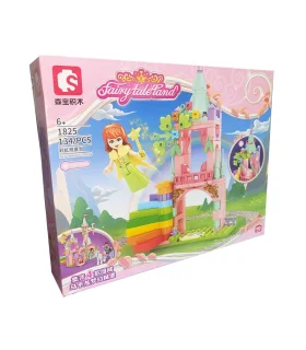 لگو 134 قطعه پله های رنگین کمانی S کد: 1825 | S |55002697