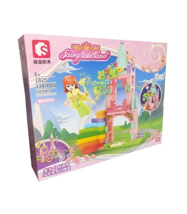 لگو 134 قطعه پله های رنگین کمانی S کد: 1825 | S |55002697