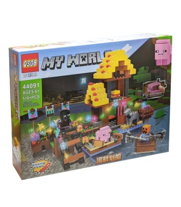 لگو 510 قطعه ماینکرفت QS08 کد: 44091 | QS08 |55003089