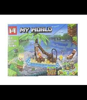 لگو 87 قطعه ماینکرفت M کد: MG1138B | M |55002699