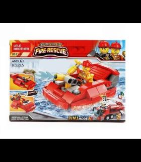 لگو 87 قطعه کشتی آتش نشانی LELE کد: 8611-6 | LELEBROTHERS |55000617