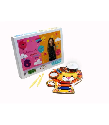 بلز عروسکی با طبل و سنج چوبی | فروزنده |5591022299131