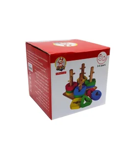 مونته سوری پایه اشکال چوبی مانع دار 17 قطعه deybaby | فکرآوران |55001988