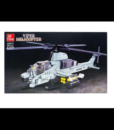 لگو 597 قطعه هلیکوپتر وایپر JIESTAR کد: 61028 |  |55003636