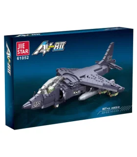 لگو 807 قطعه هواپیما جنگنده AV-8ii JIESTAR کد: 61052 | JIE STAR |55003635