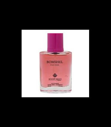 عطر جیبی زنانه وودی سنس مدل BOMSHEL حجم 30 میل | WOODY SENCE |55002085