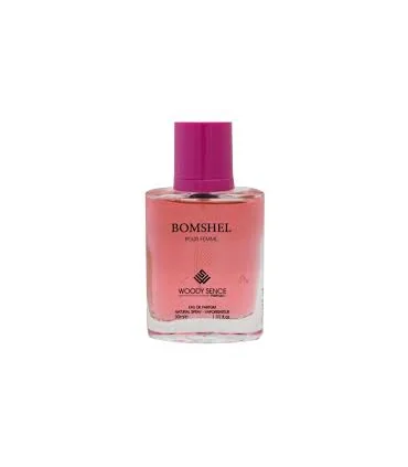 عطر جیبی زنانه وودی سنس مدل BOMSHEL حجم 30 میل | WOODY SENCE |55002085