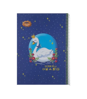 دفتر 50 برگ شطرنجی 1 سانتی سیمی کلیپس کد: 5834 | کلیپس |8877906165834