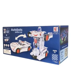 ماشین پلیس موزیکال تبدیل شونده کد: YJ388-71 | |55003967