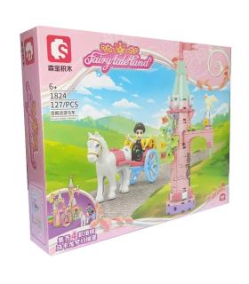 لگو 127 قطعه کالسکه کاخ S کد: 1824 | S |55002696