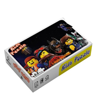 پازل 48 تکه مقوایی طرح لگو | برف |55002056