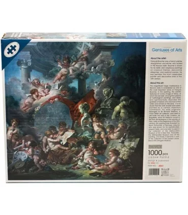 پازل 1000 تکه فنسی طرح نوابغ هنر کد: 2041 | FANCY |5591022302202