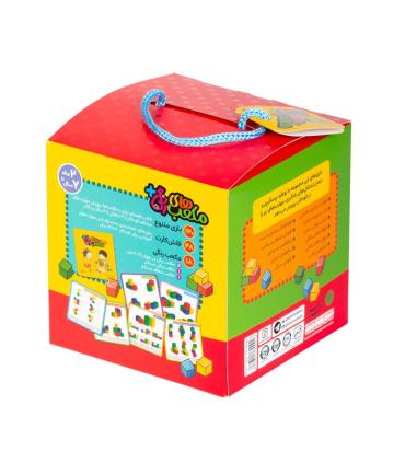 مکعب های رنگی + 18 عددی بافرزندان | بافرزندان |55002358