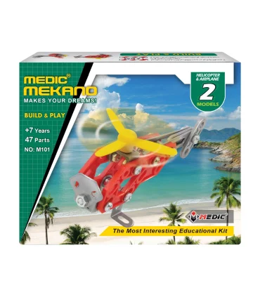 مکانو 2 مدل 47 قطعه طرح هلیکوپتر کد: M101 | MEDIC |55004997