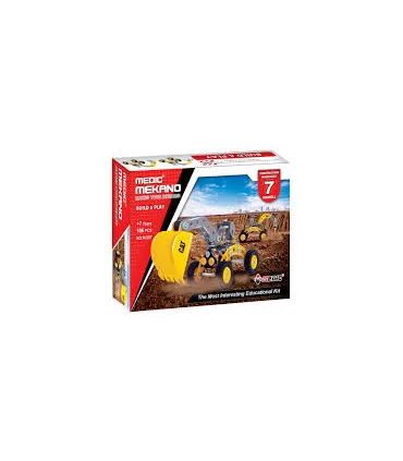 مکانو 7 مدل 106 قطعه طرح ماشین های راهسازی کد: M207 | MEDIC |55004999