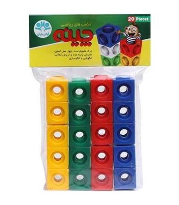 مکعب های ریاضی چینه 20 قطعه سلفونی |  |55004109