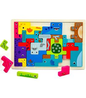 پازل چوبی جایگذاری طرح حیوانات دریایی کد: ST4754 |  |55002708