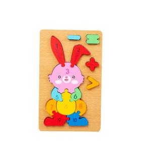 پازل چوبی اعداد و علائم ریاضی طرح خرگوش کد: ST4907 |  |55002793
