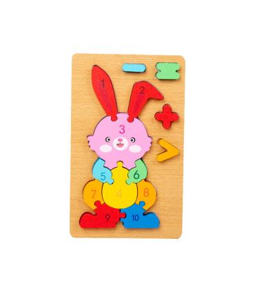 پازل چوبی اعداد و علائم ریاضی طرح خرگوش کد: ST4907 |  |55002793