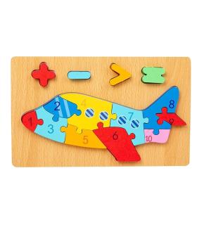 پازل چوبی اعداد و علائم ریاضی طرح هواپیما کد: ST4907 |  |55002787