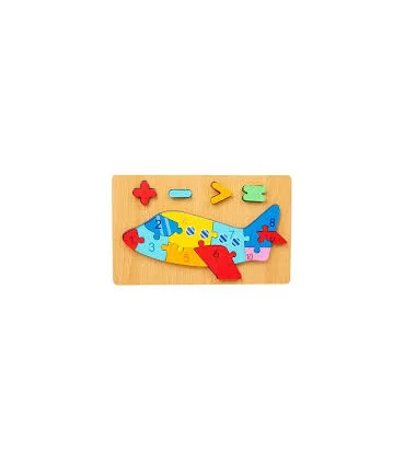 پازل چوبی اعداد و علائم ریاضی طرح هواپیما کد: ST4907 | |55002787