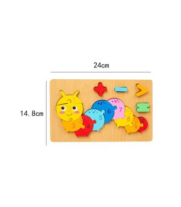 پازل چوبی اعداد و علائم ریاضی طرح هزارپا کد: ST4907 |  |55002784