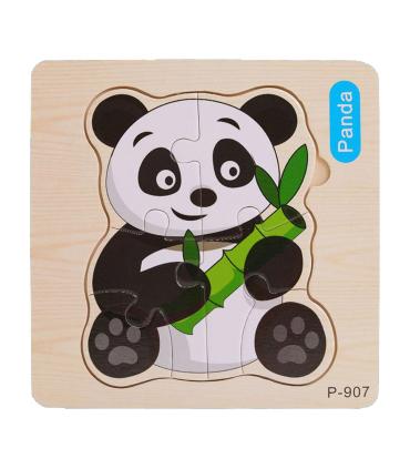 پازل چوبی 6 تکه طرح پاندا کد: P-906 |  |55002762