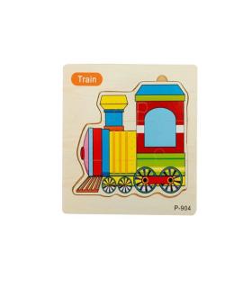 پازل چوبی 6 تکه طرح قطار کد: P-904 |  |55002760