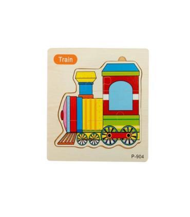 پازل چوبی 6 تکه طرح قطار کد: P-904 |  |55002760