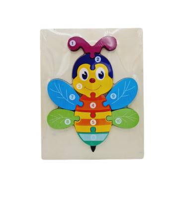 پازل چوبی اعداد طرح زنبور کد: ST4207 |  |55002798