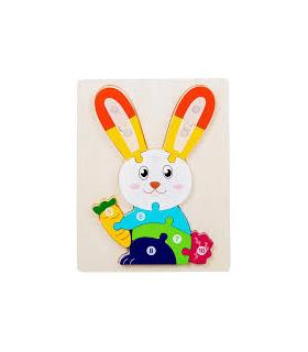 پازل چوبی اعداد طرح خرگوش کد: ST4207 |  |55002796