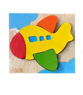 پازل چوبی 4 قطعه طرح هواپیما جیکو |  |55005210