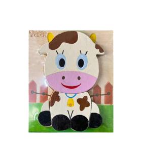 پازل چوبی 4 قطعه طرح گاو جیکو |  |55005213