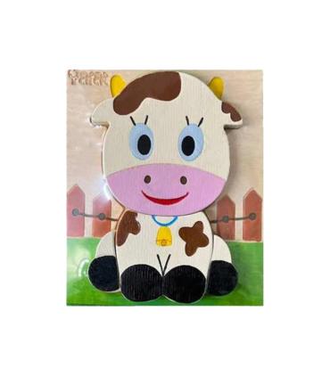 پازل چوبی 4 قطعه طرح گاو جیکو |  |55005213