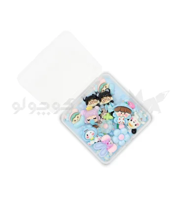 استیکر برجسته 15 عددی طرح دختر کد: GB/T 26717 | |6972280221090