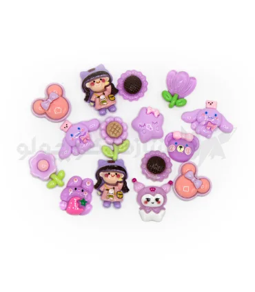 استیکر برجسته 15 عددی طرح دختر کد: GB/T 26717 | |6972280221090