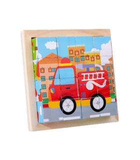 پازل مکعبی چوبی طرح وسایل نقلیه کد: ST4830 |  |55002751