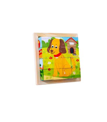 پازل مکعبی چوبی طرح حیوانات مزرعه کد: ST4830 |  |55002754