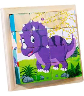 پازل مکعبی چوبی طرح دایناسور کد: ST4830 |  |55002755