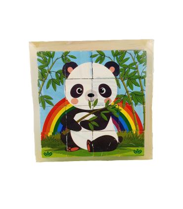 پازل مکعبی چوبی طرح حیوانات کد: ST4830 |  |55002753