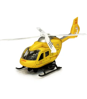 هلیکوپتر فلزی عقب کش موزیکال طاها کد: 1524 | |55005345