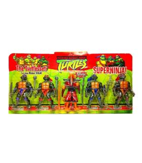 شخصیت های لاک پشت های نینجا 5 عددی روکارتی |  |6943590092496