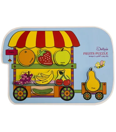 پازل چوبی میوه | |5591022297591