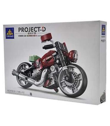 لگو 174 قطعه موتور هارلی قرمز KAZI کد: (4) KY6151 | KAZI |55005719