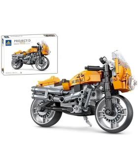 لگو 186 قطعه موتور سوزوکی نارنجی KAZI کد: (1) KY6151 |  |55005716