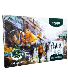 پاستل 36 رنگ جعبه مقوایی آرتیست آریا کد: 2603 | آریا |6260297126034