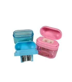 تراش 2 سوراخ مخزن دار طرح ایرپاد اکلیلی اسکول فنس کد: FA92688 | اسکول فنس |6941288733201