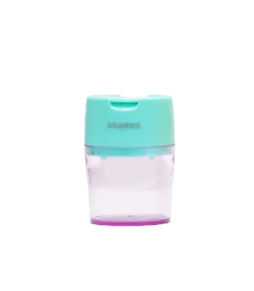 تراش 2 سوراخ مخزن دار روبی پاستلی اسکول فنس کد: FA92660 | اسکول فنس |6941288714163